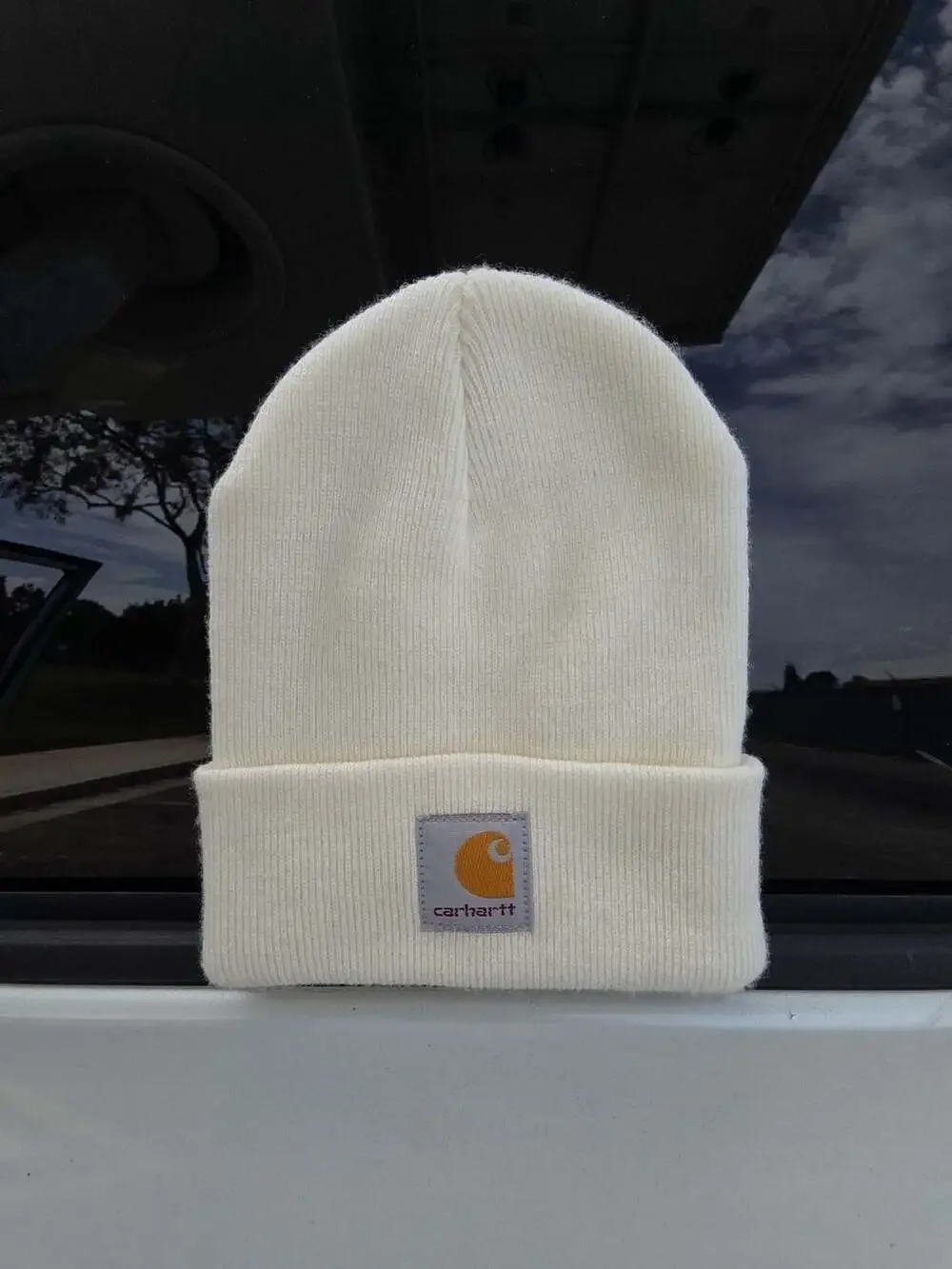 Carhartt Infant Toddler Beanie Hat Cream AH189940